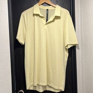 Lululemon Mens XL Collar Shirt off white